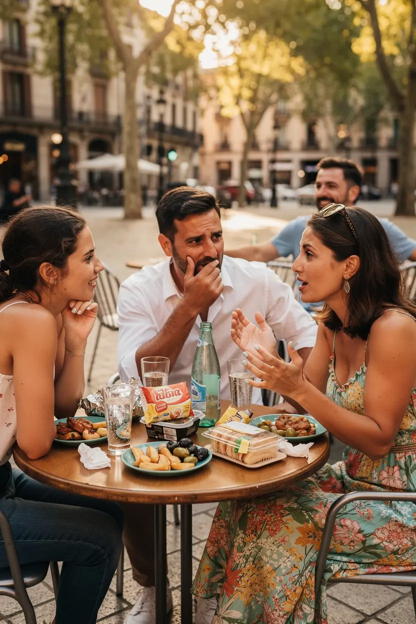 Perspectivas de salud sobre alimentos convenientes en comunidades españolas.