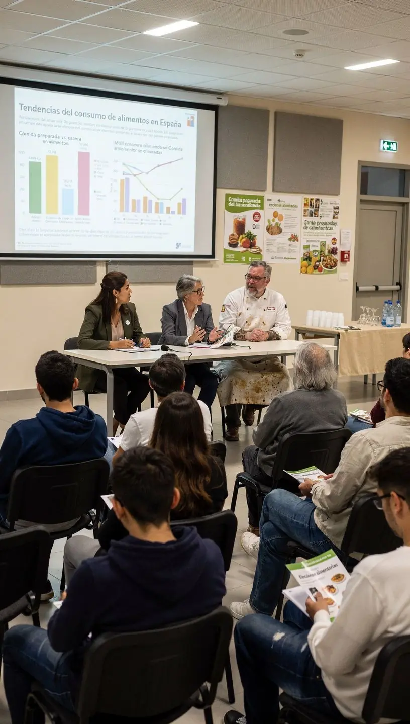 Observaciones culinarias sobre la influencia de alimentos convenientes.