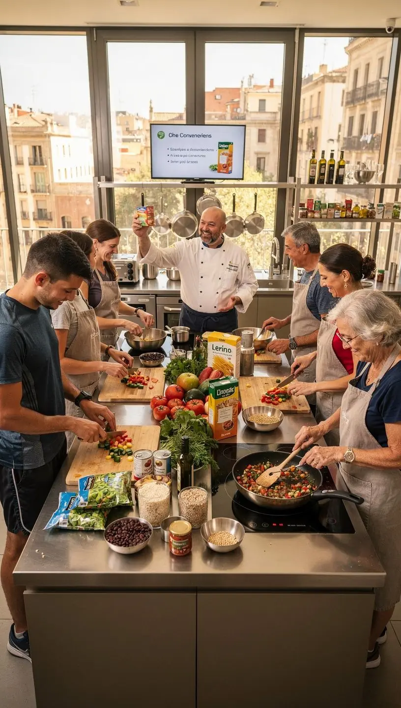 Preferencias dietéticas sobre alimentos convenientes en España